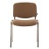 STULL for staff and visitors to Brabix ISO CF-001, chrome frame, brown fabric