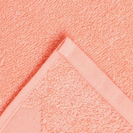 Terry towel Baldric 30x30cm, peach color, 380g/m2, 100% cotton-3