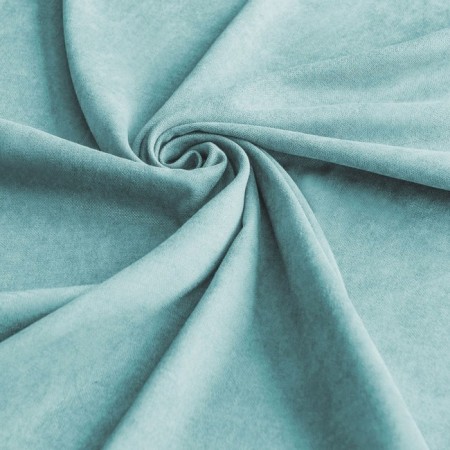 Roman curtain "Tina", size 60x175 cm, color of heavenly blue-1