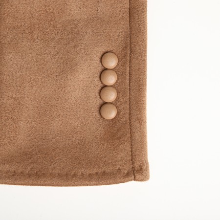 Gloves are female, dimensionless, without insulation, beige color-2