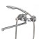 MILARDO TRISBL2M10 bath mixer, pour 324 mm, chrome