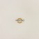 Serving porcelain dish with a magistro poursephona side, d = 20 cm, beige color