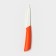 Knife ceramic shade "Simple", blade 10.5 cm, handle Soft Touch, color orange color