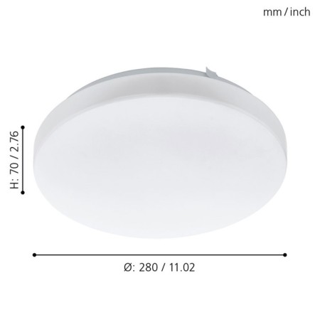 Frania lamp, 1x11.5W LED, 3000K, 1350LM, white color-2