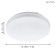 Frania lamp, 1x11.5W LED, 3000K, 1350LM, white color