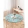 Tables on the table "New Year's friends", round, oxford, elastic band, size 120x120 cm, diameter 75-100 cm