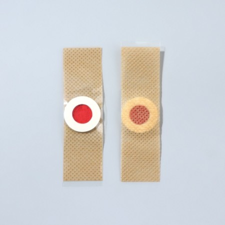 Steppress Protective plate, set - 12 pcs, on an adhesive base, beige color-2