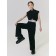 Children's pants Amarobaby Twice, height 152 cm, black color