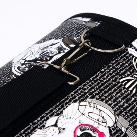 Bag - Carriage for animals "Winter cats", size L, 53 x 21 x 29 cm-5