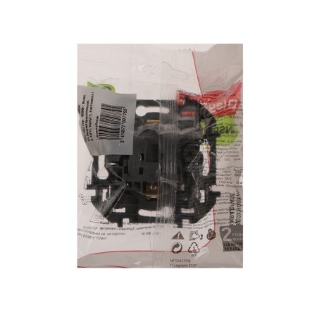LEGRAND Inspiria socket, 2 K+ 3, 16 A, 250 V, Anthracite-3