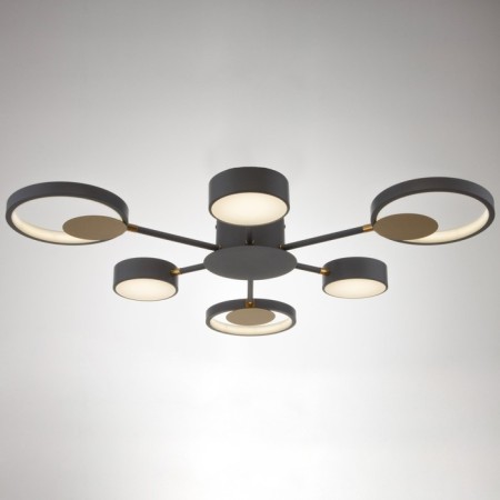 Causteen with PDD 2301/6GR LED 120W 3000-6000K gray 75x75x8 cm Bayerlux-1