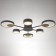 Causteen with PDD 2301/6GR LED 120W 3000-6000K gray 75x75x8 cm Bayerlux