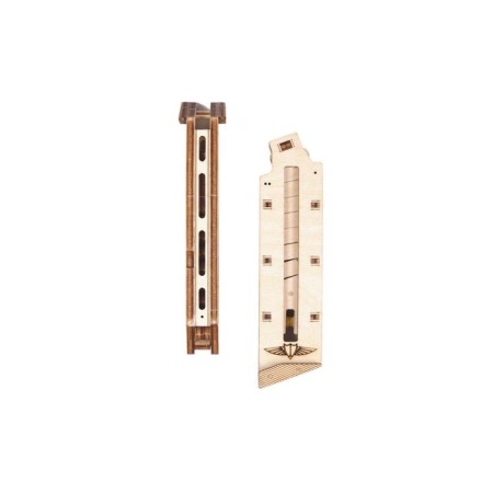 A prefabricated model of wood "Pistol Defender"-4