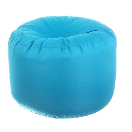 Puff Round ME-ShOK, width 40 cm, height 60 cm, turquoise color