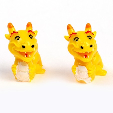 Miniature Puppet "Dragon", set 2 pcs., Size 1 pc. - 2.8 × 3.2 cm-3