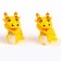 Miniature Puppet "Dragon", set 2 pcs., Size 1 pc. - 2.8 × 3.2 cm