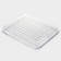 Form for baking and baking of heat -resistant glass rectangular shade, 3 l, 34.5 × 28.5 × 4.6 cm