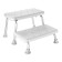 Bench for entering the bathtub two -stage