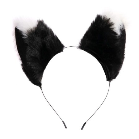Carnival rim "meow" anime, black color with white-2