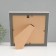 Photo frame Plastic Gallery 20x20 cm, 642490 Pink (plastic screen)