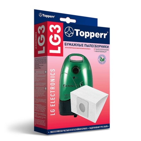 Topperr LG 3 paper vacuum cleaner vacuum cleaner