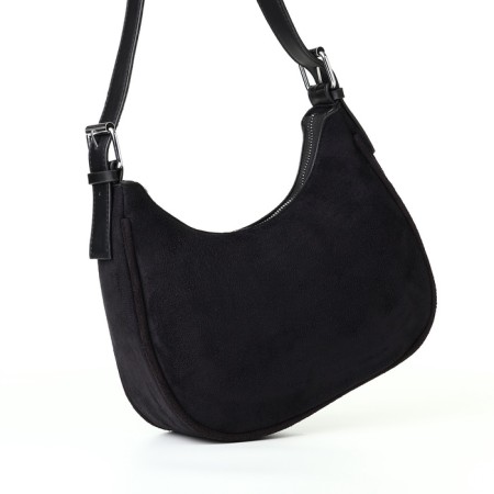 Women's bag with lightning, black color-4