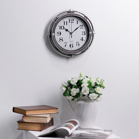 Wall clock, series: interior, "bark", d-27 cm-1