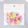 Beads for creativity plastic "Color. Gloss" set of 20 g 1.1x1.1x0.9 cm