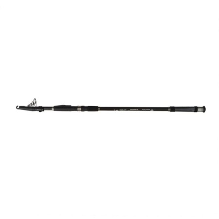 The Volzhanka television rod, 7 sections, test up to 100 g, 3.9 m, black color