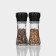 Set of glass mills, 80 ml, 2 pcs, black color