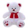 Soft toy "Bear Kelvin" White, 70 cm