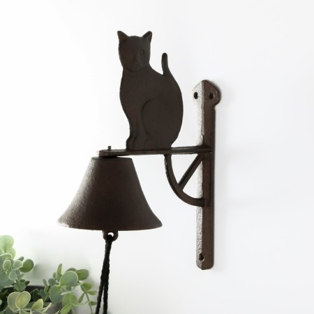 Bell souvenir cast iron "cat" 18x10x25 cm