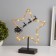 Lamp "New Year's sleigh" LED 3HAAA Black 7x25x33cm