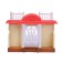 House for animals "Dachny" with furniture