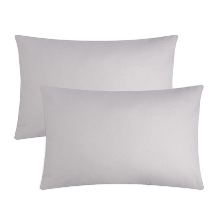 Set of pillowcases "Ethel", 50x70 cm - 2 pcs, gray, 100% cotton, calico