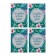 A set of nameplate "wishes" patterns, 5 types, 20 pieces, 5.5 x 8 cm