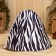 Bath cap "Zebra" Print