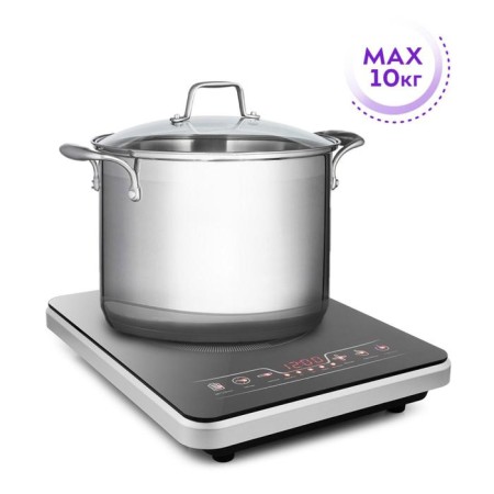 Induction tile KitFort KT-102, 2000 W, 5 programs, 10 modes, timer, black-2