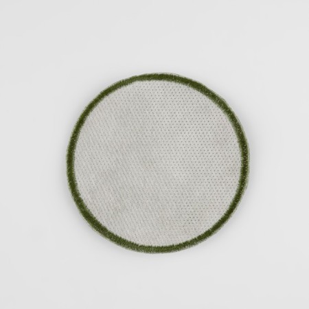 Circle thermal appliance, fleece, 7.3 × 7.3 cm, khaki color-2