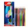 Pencils 12 colors Maped Nightfall wooden, decorated, euro suspension