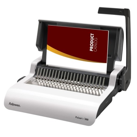 Binder Fellowes Pulsar+ on a plastic spring, sewing. up to 300 sheets, perf. up to 20 sheets 102246-4