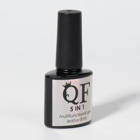 Multifunctional gel 5 in 1, 3 phase, 8 ml, LED/UV, Color transparent-5