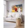 Decorative panel with photo printing “The mood to warm up”, horizontal, size 100x150 cm