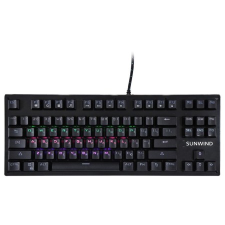 Sunwind SW-K900G Keyboard Mechanical Black USB Multimedia For Gamer Led-2