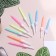 Candles for the Neon cake, 10 pcs, mix, 7 cm