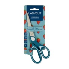 Chancellery scissors 20.5 cm BrunovisConti LadyCut, rubberized handles