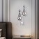 Suspended lamp with iLario glass ceiling, 40W, E14, 31x31 cm