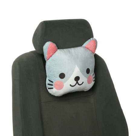 Pillow for the headrest Matech Cutie Line, 30 x 25 x 10 cm, gray, pink-5