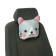 Pillow for the headrest Matech Cutie Line, 30 x 25 x 10 cm, gray, pink