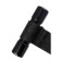 Anonymo hand lock, polyester, 23 cm, silver color